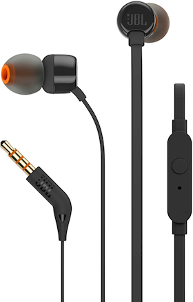 Wired headphones JBL T110 Black
